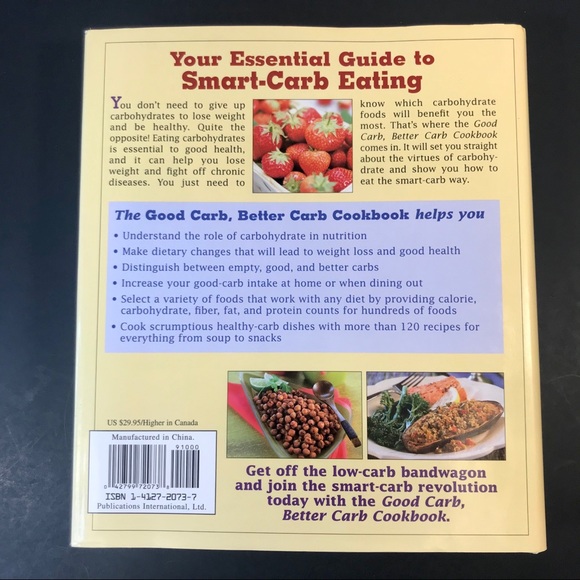 Good Carb, Better Carb Hardcover Cathy Leman - Picture 2 of 5